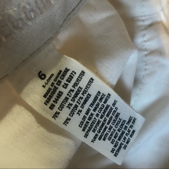 AE Shimmery White X-Long Jegging - SUPER CUTE - Picture 4 of 4